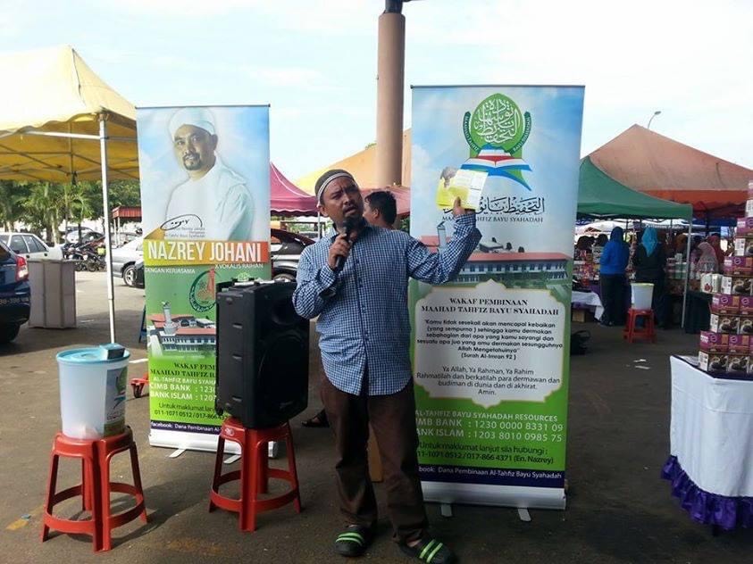 Nazrey Raihan ‘jual’ suara bina maahad tahfiz