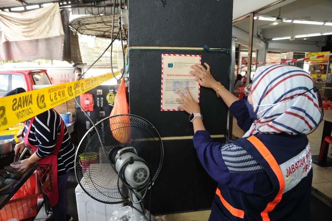 Langgar syarat lesen, premis makanan diarah tutup serta-merta