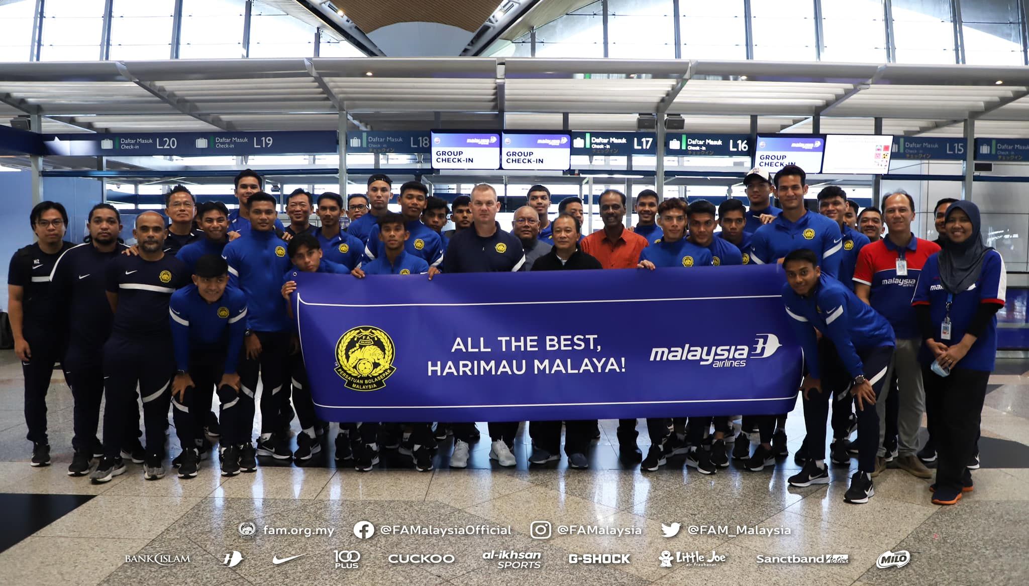 FAM harap skuad bawah 23 dapat pendedahan berguna di Piala Asia 2022