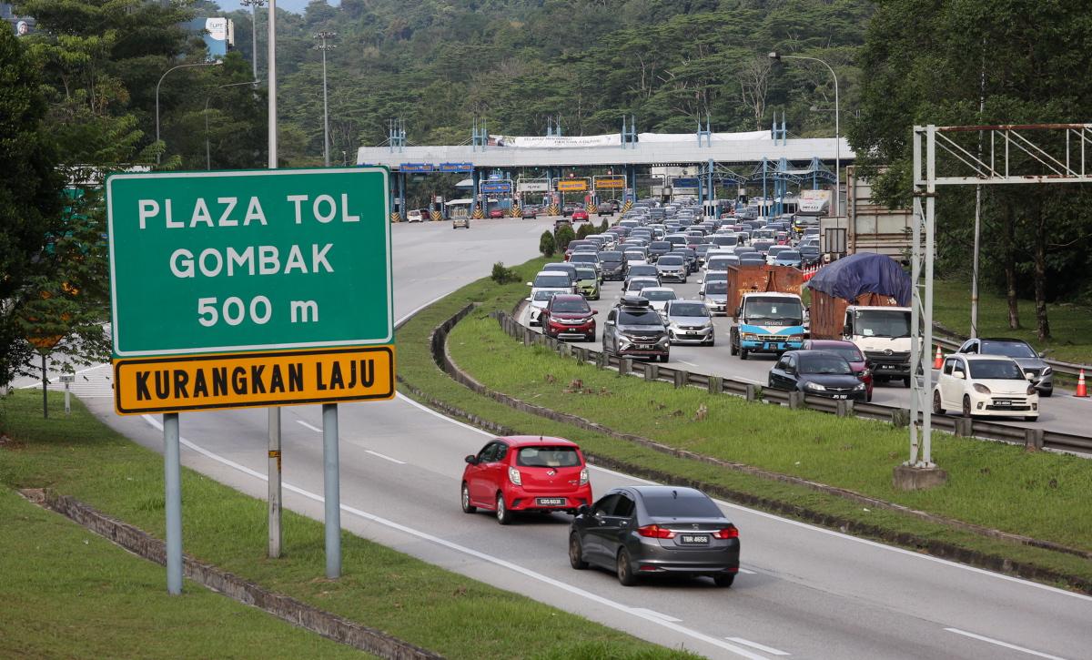 Aliran trafik terkawal, hanya beberapa laluan masuk Lembah Klang sesak