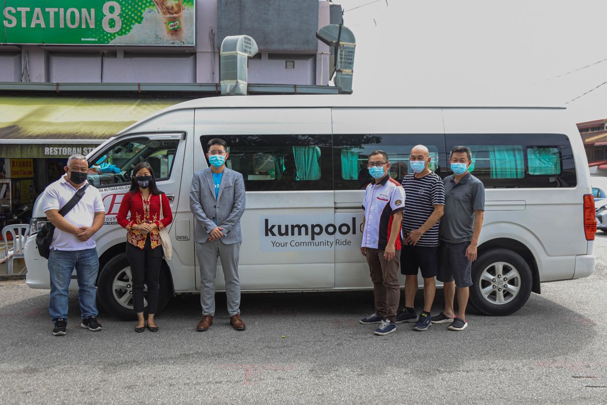 Kumpool试跑电召共车 住家至公交站仅需1令吉
