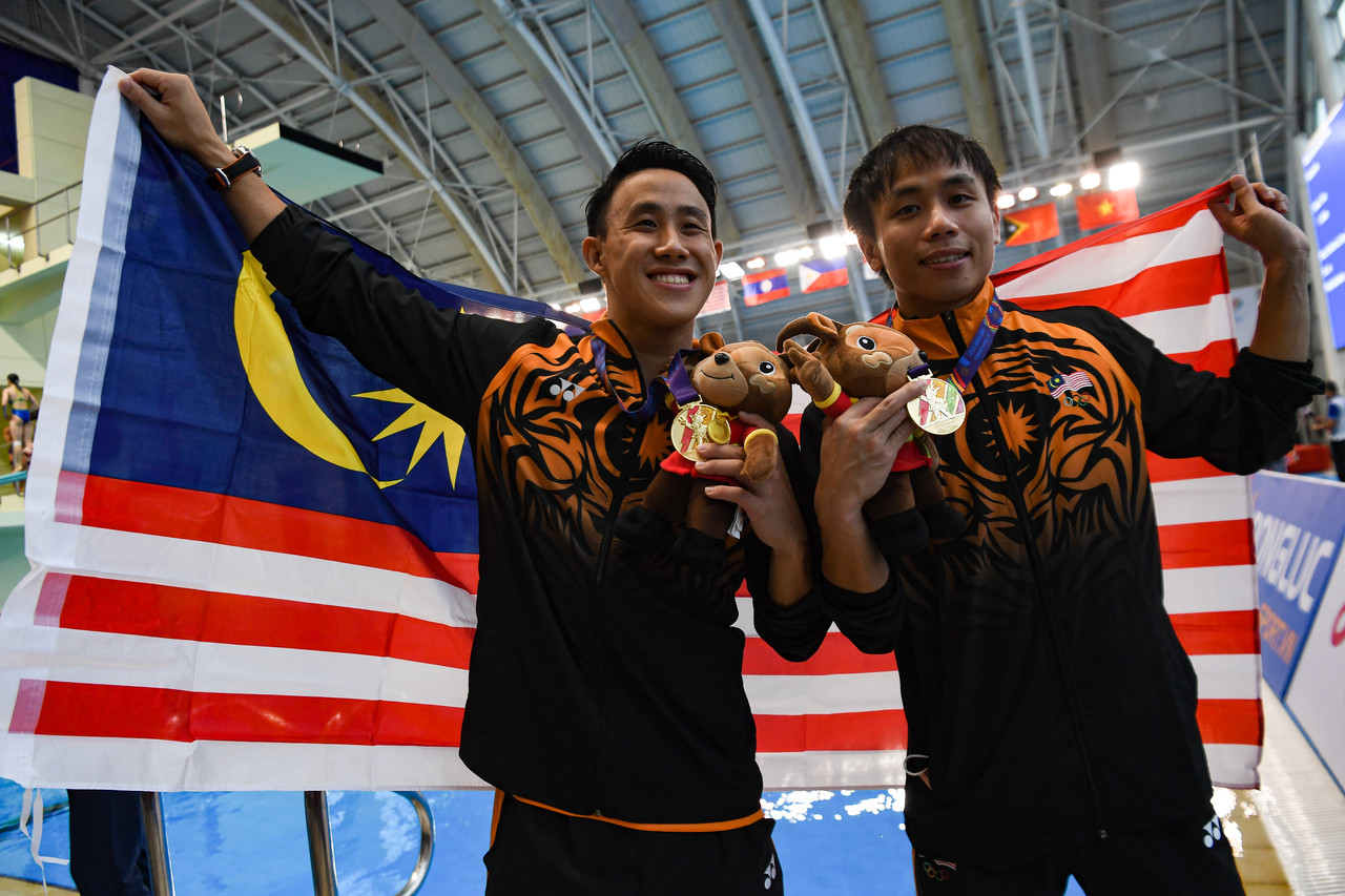 Sukan Sea: Tze Liang sumbang emas ketiga negara menerusi acara papan anjal