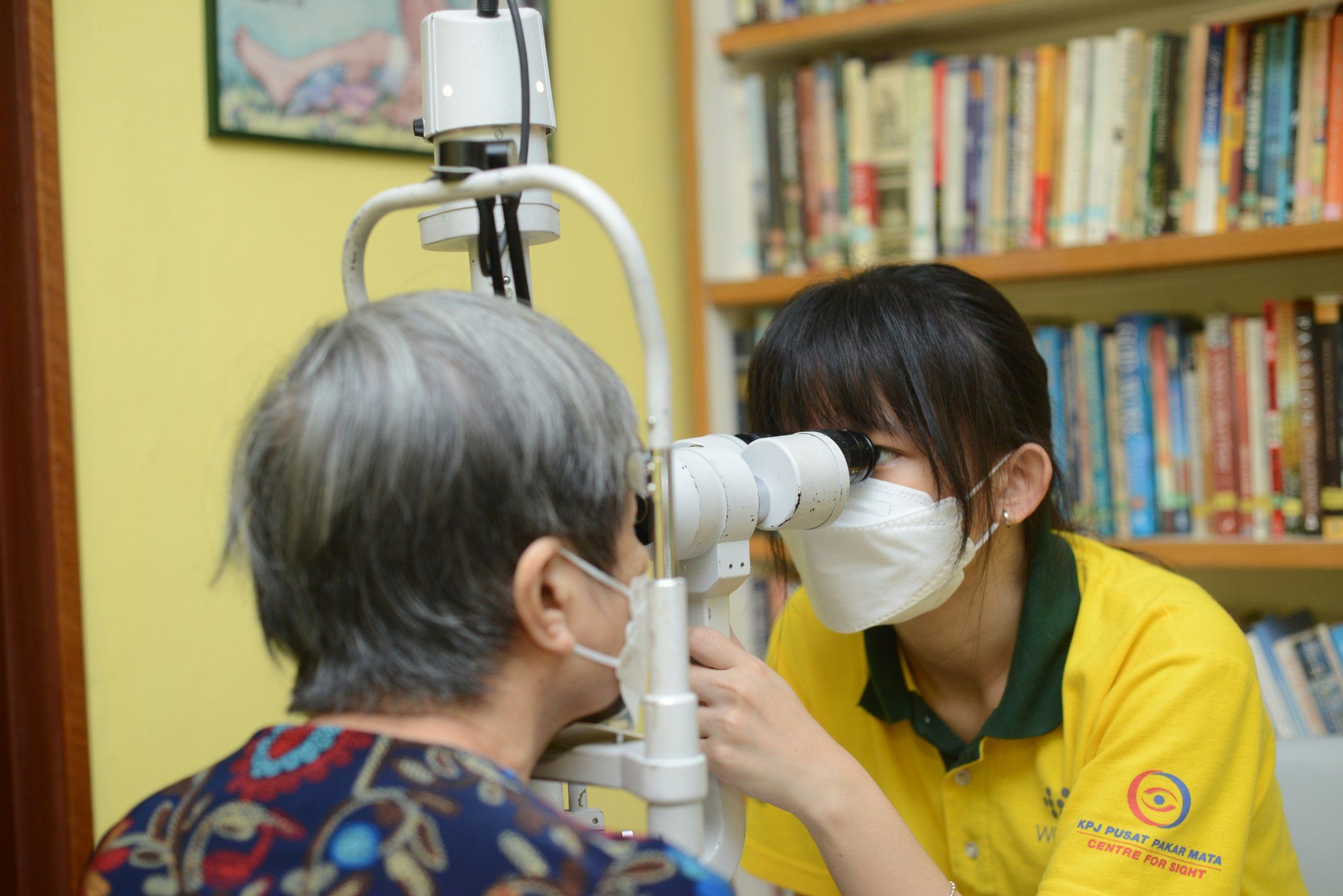 林怡威选区办体检营 200人享免费体检