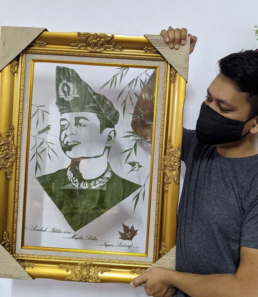 Pakar ukiran daun mahu buka galeri seni