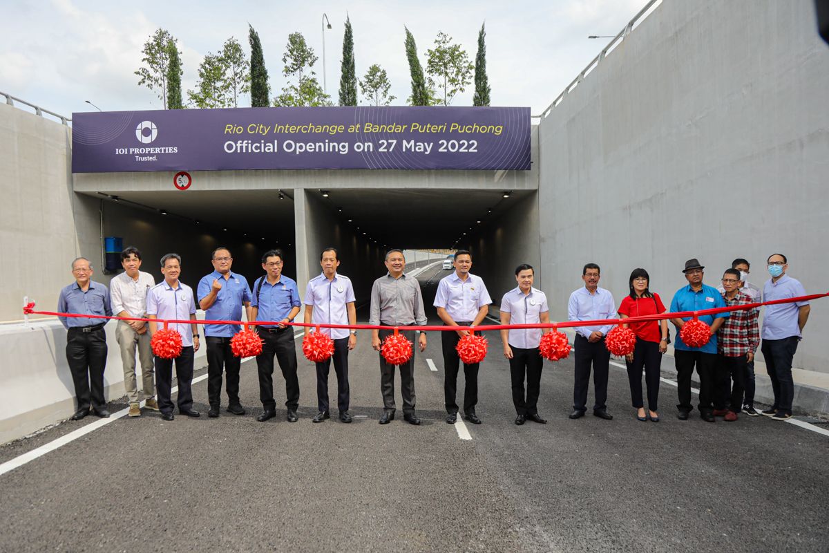 Upgrading works at Bandar Puteri Puchong to ease traffic flow