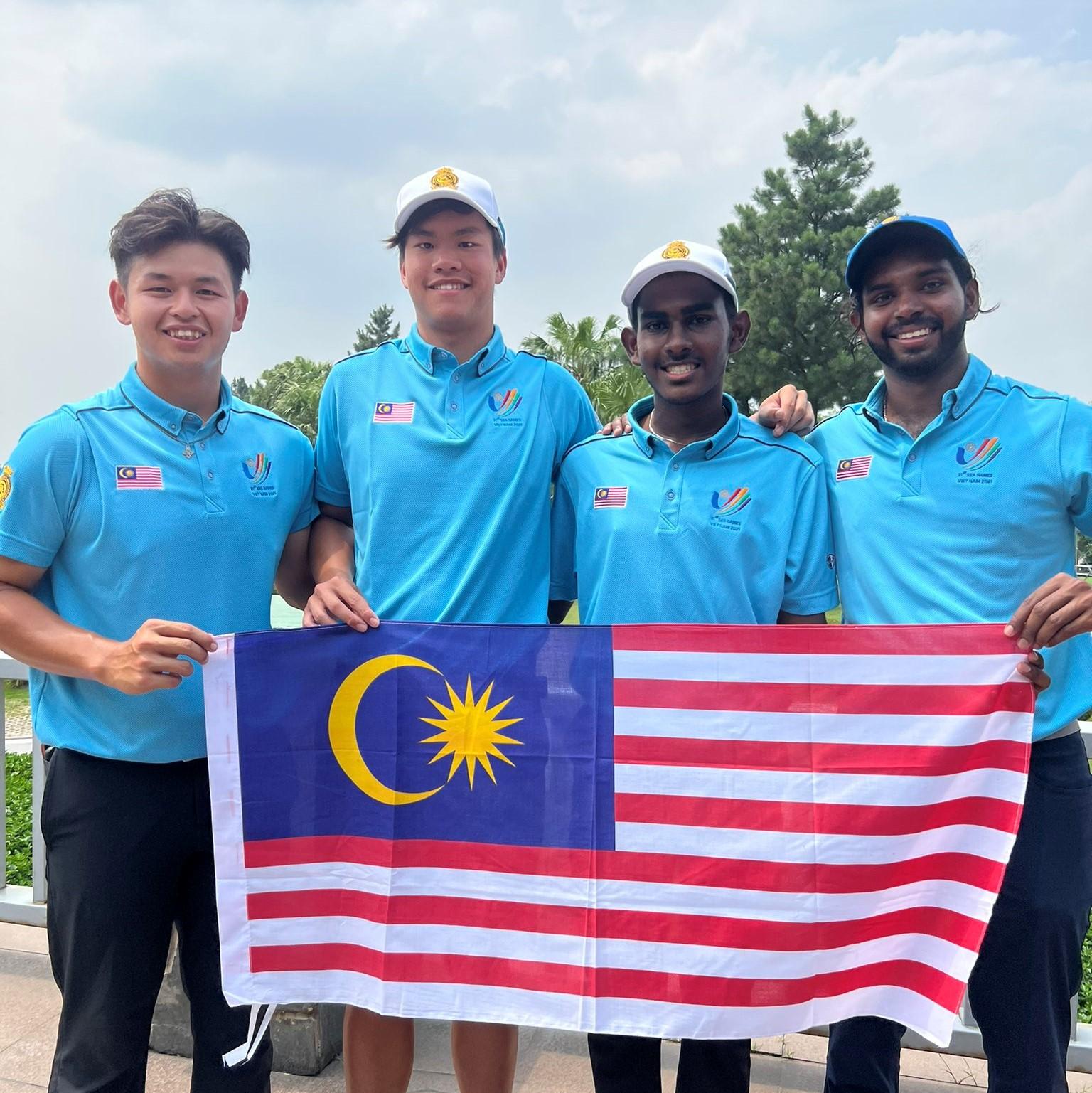 Golf berpasukan lelaki rangkul emas, skuad wanita raih perak di Hanoi