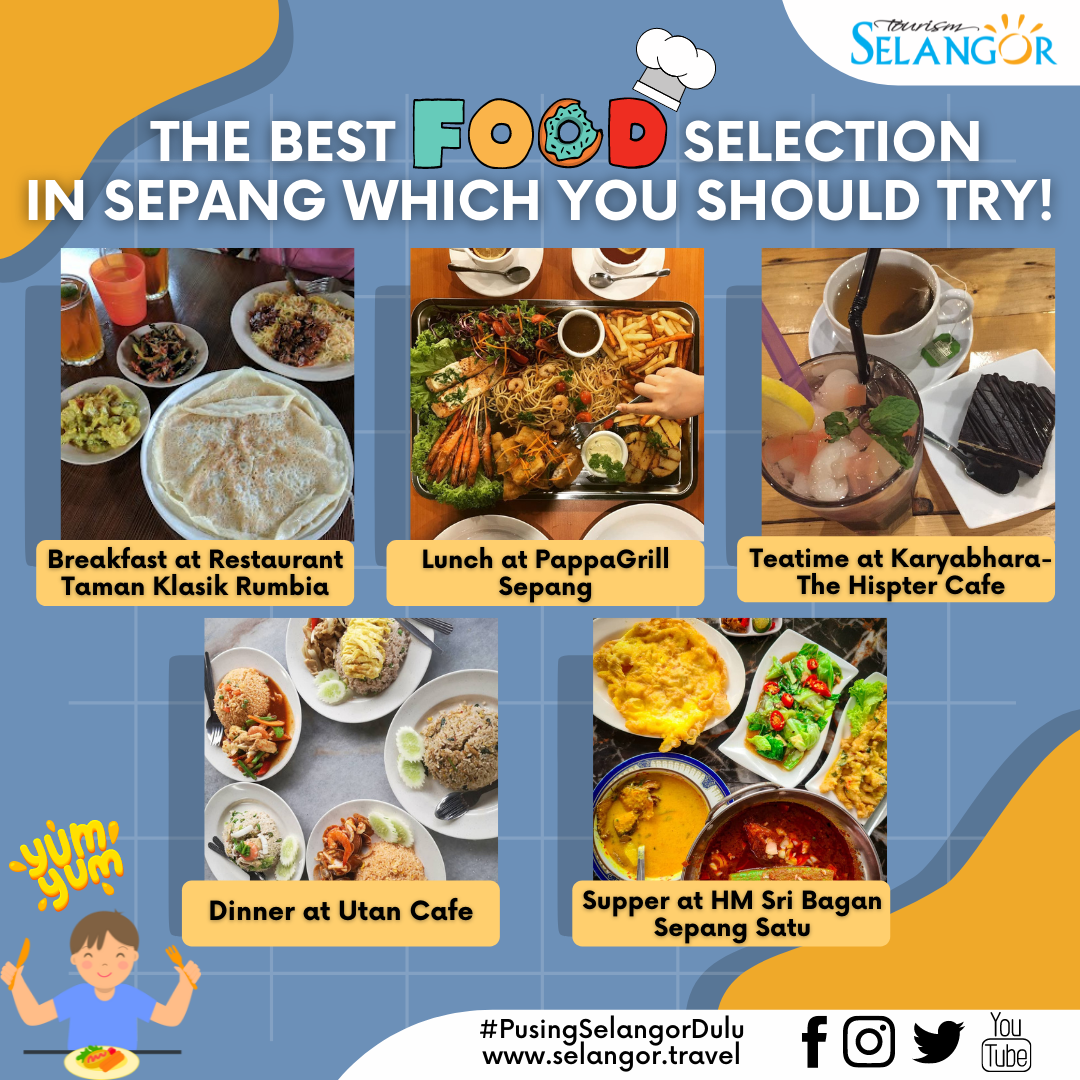 Lima restoran wajib singgah jika jalan-jalan di Sepang