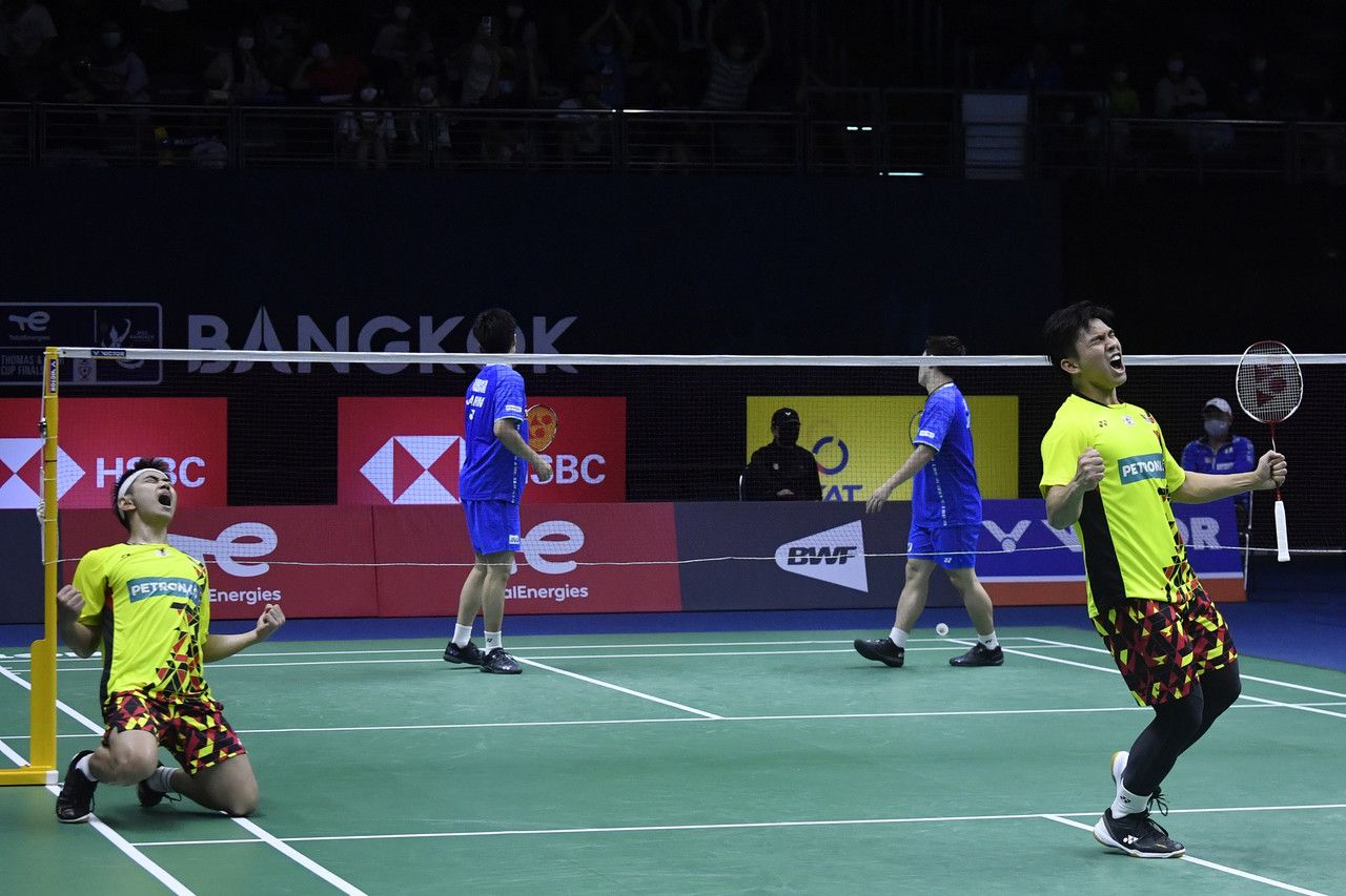 தோமஸ் கிண்ணப் பூப்பந்து போட்டி- காலிறுதியாட்டத்தில் மலேசியா-இந்தியா மோதல்