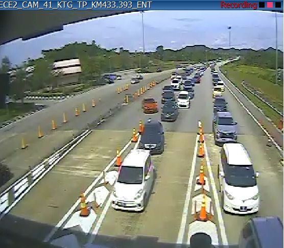 北下东来往巴生谷路段今午出现阻塞 情况预计持续至晚上