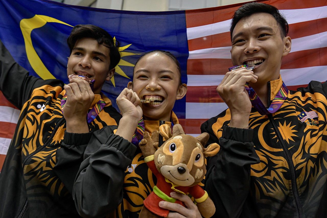 Sukan SEA: Malaysia tambah tiga emas, namun turun ke tangga kelima