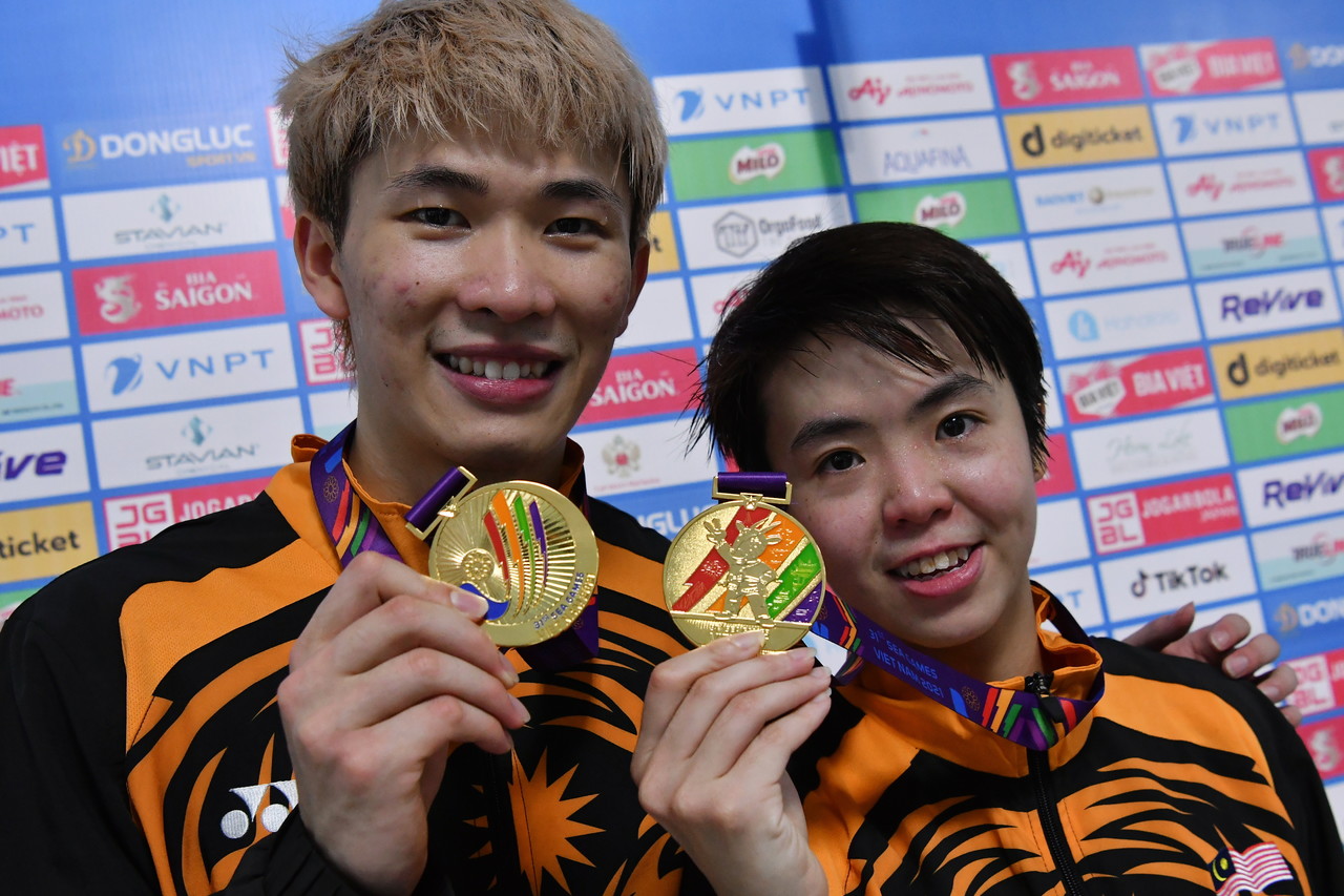 SEA Games: Tang Jie-Yen Wei end 23-year gold drought in mixed doubles
