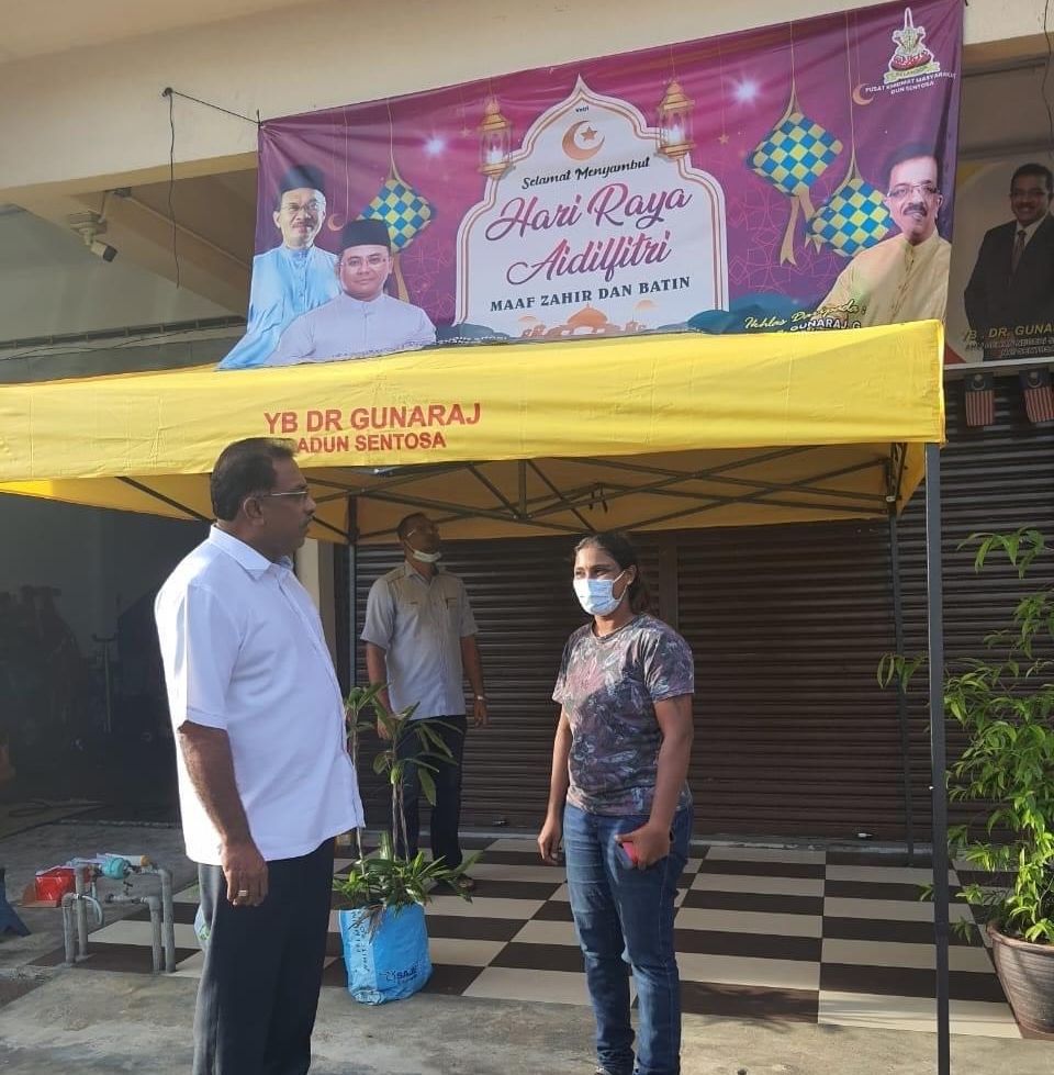 Rumah terbuka Aidilfitri DUN Sentosa secara fizikal hujung bulan ini