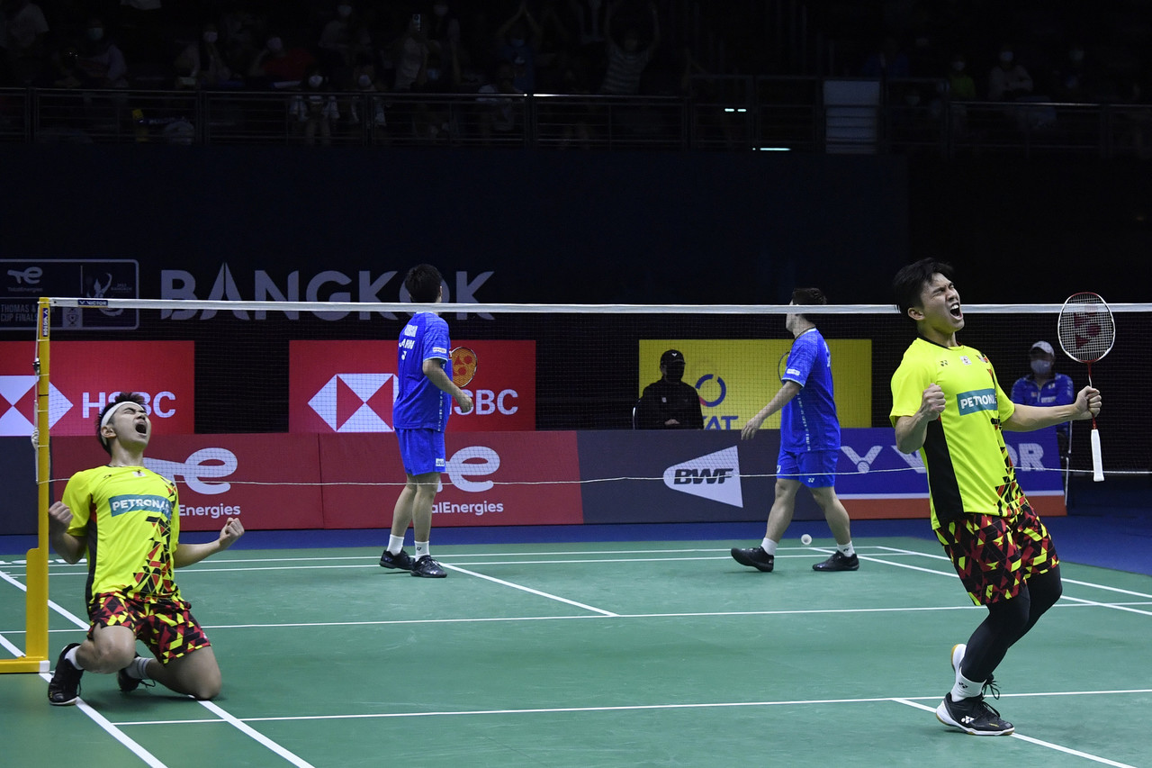 Piala Thomas: Malaysia lawan India peringkat suku akhir