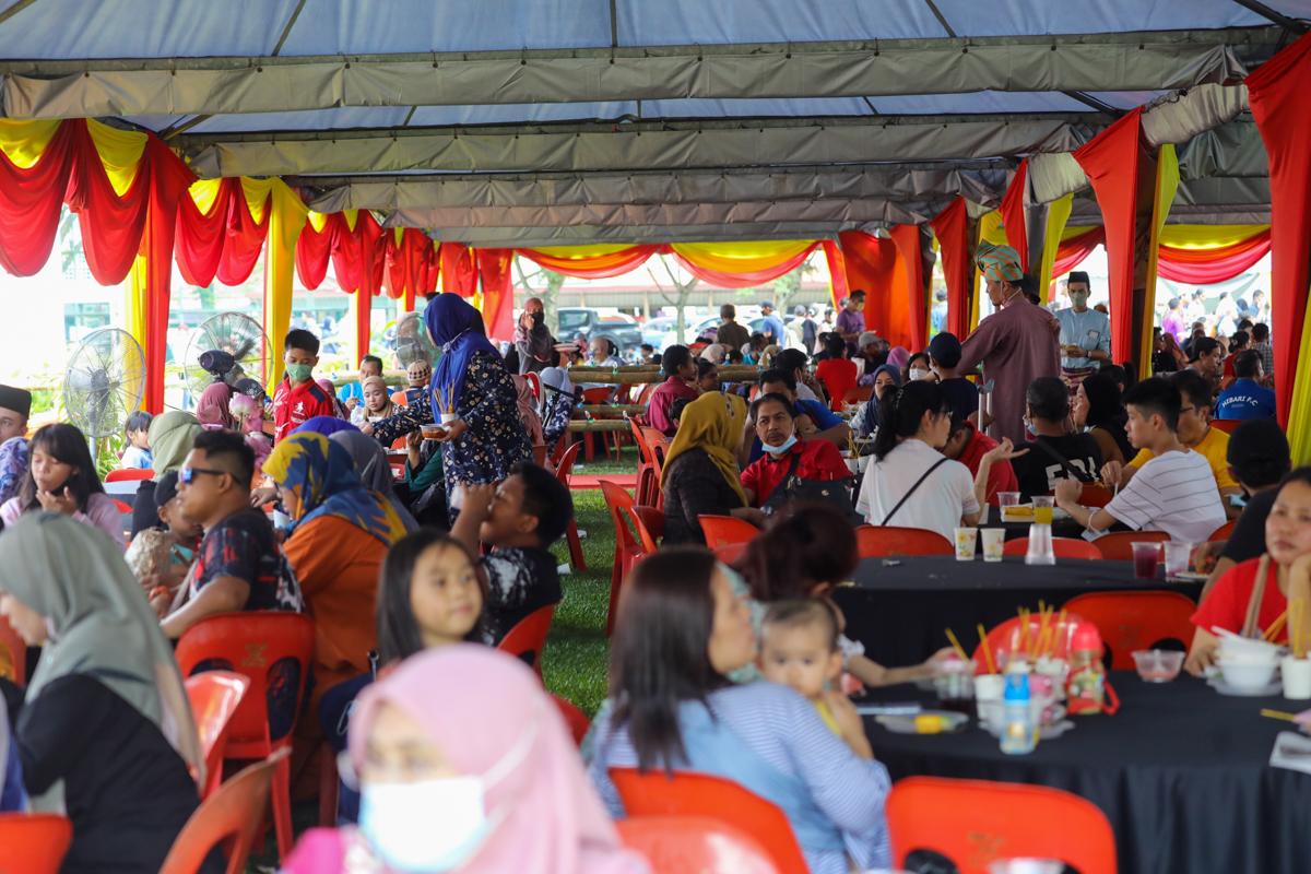 Hampir 5,000 penduduk sekitar Petaling hadiri Rumah Terbuka Aidilfitri