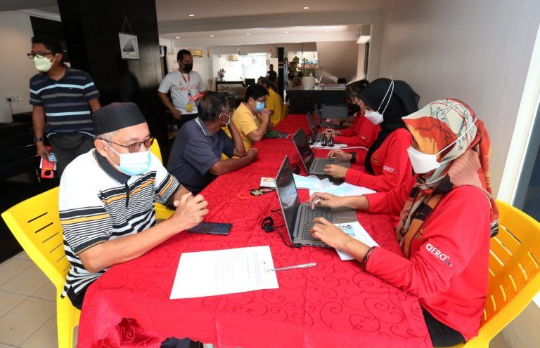 沙白健康检查吸引长者参与 提高对身体状况的醒觉