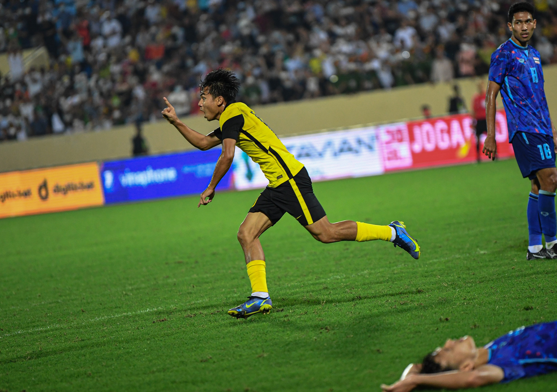 Sukan Sea: Jaringan Muhammad Nur Azfar julang Malaysia atasi Thailand