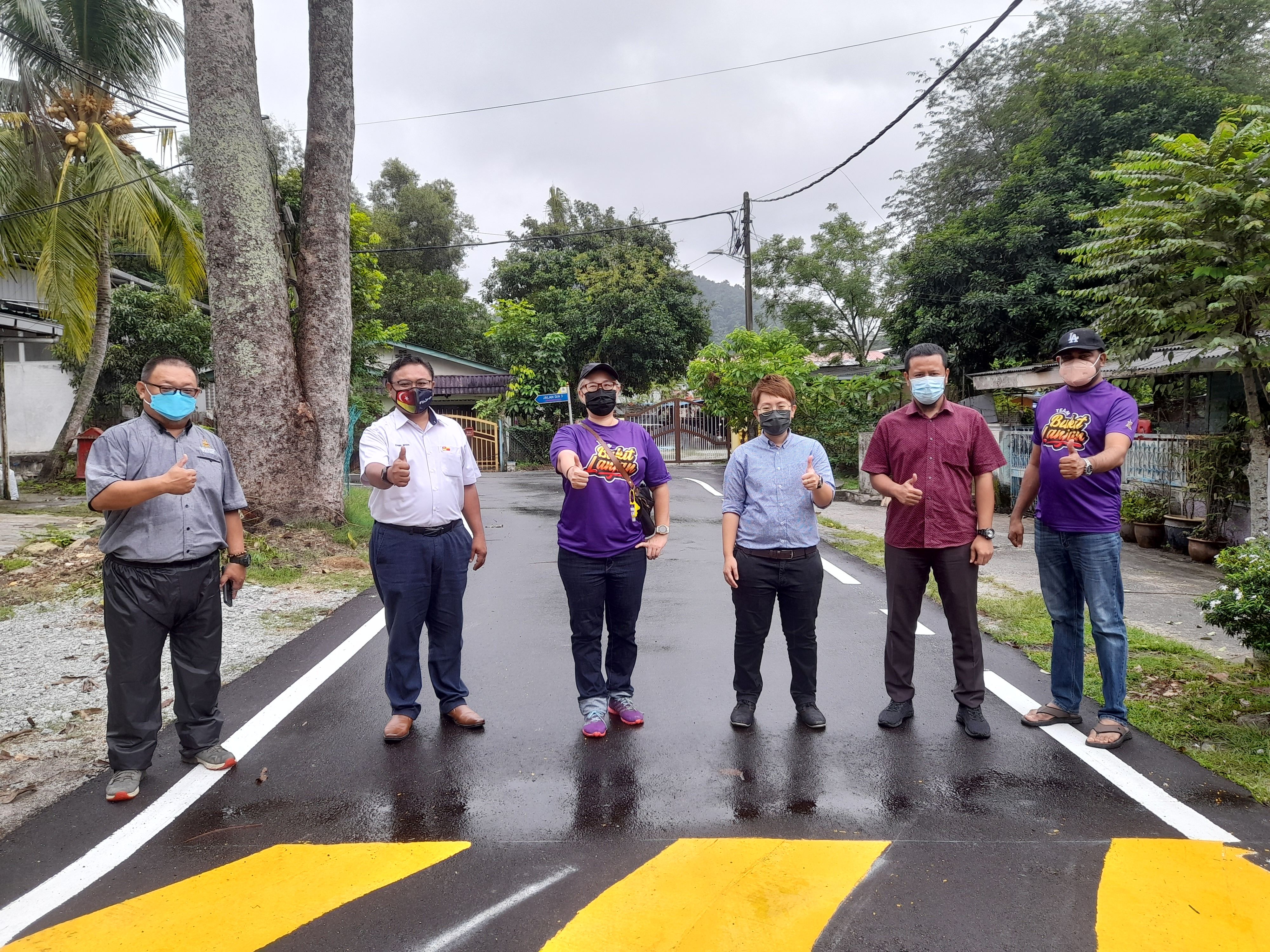 武吉兰樟2新村获40万 黄洁冰：修路及修筑河堤