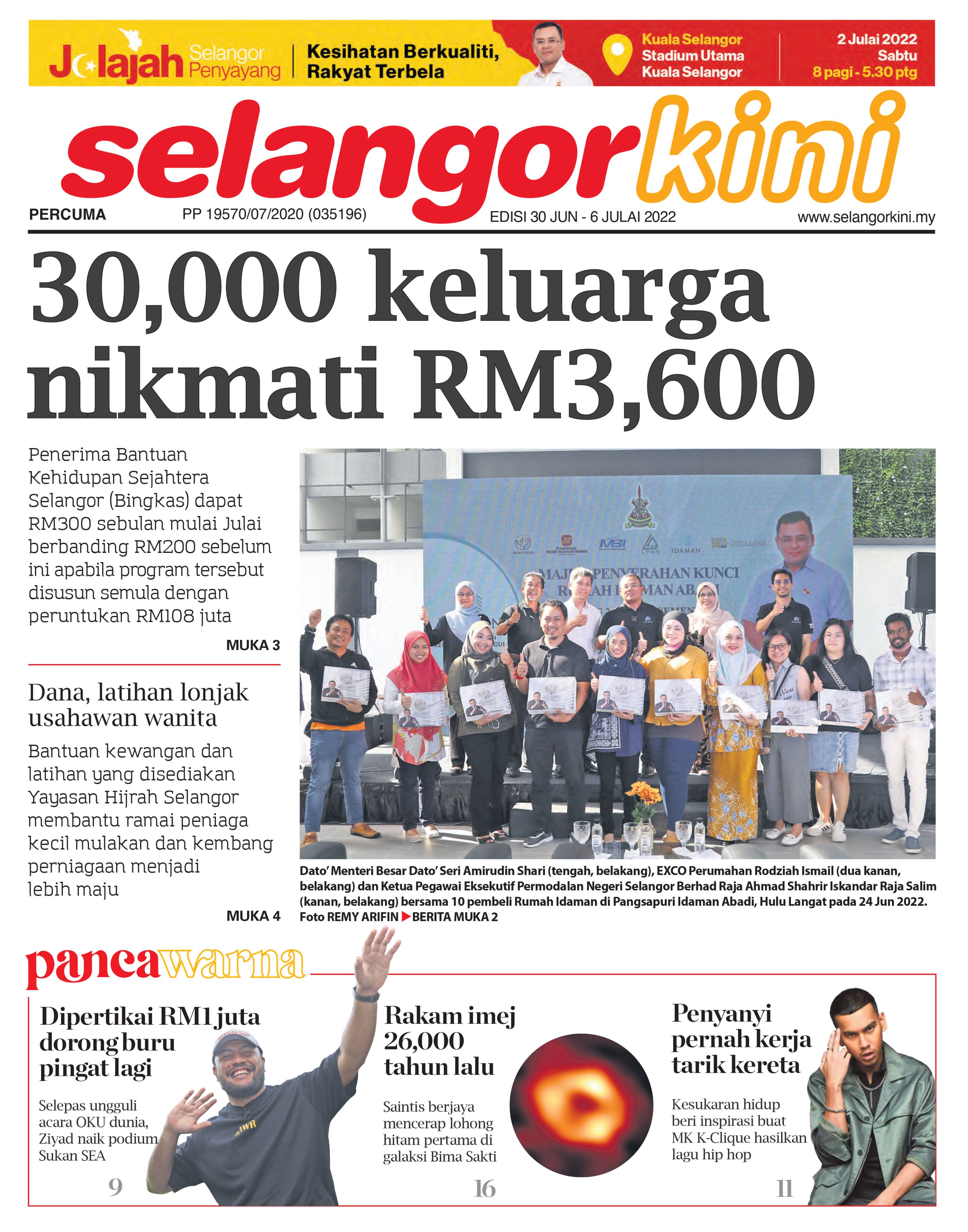 Selangorkini 30 Jun - 6 Julai 2022