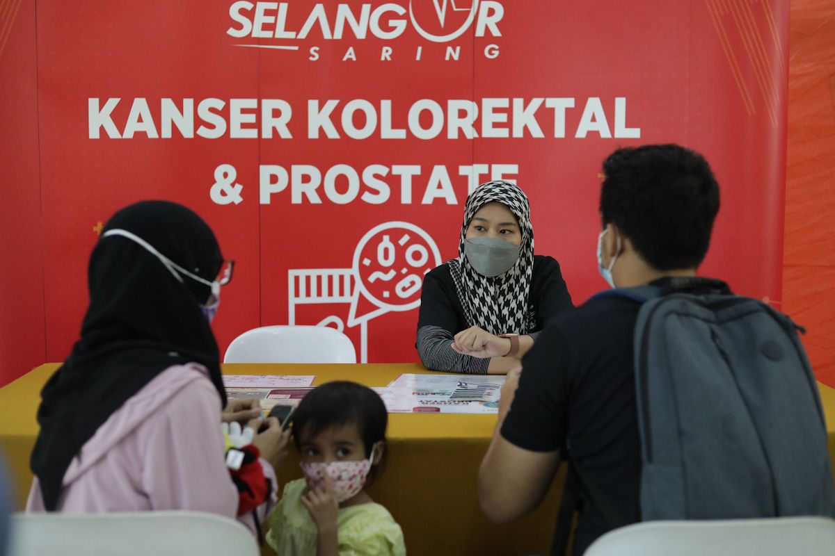 雪健康筛检昨到冷巴再也把脉健康 迎各族接受体检掌握健康状态