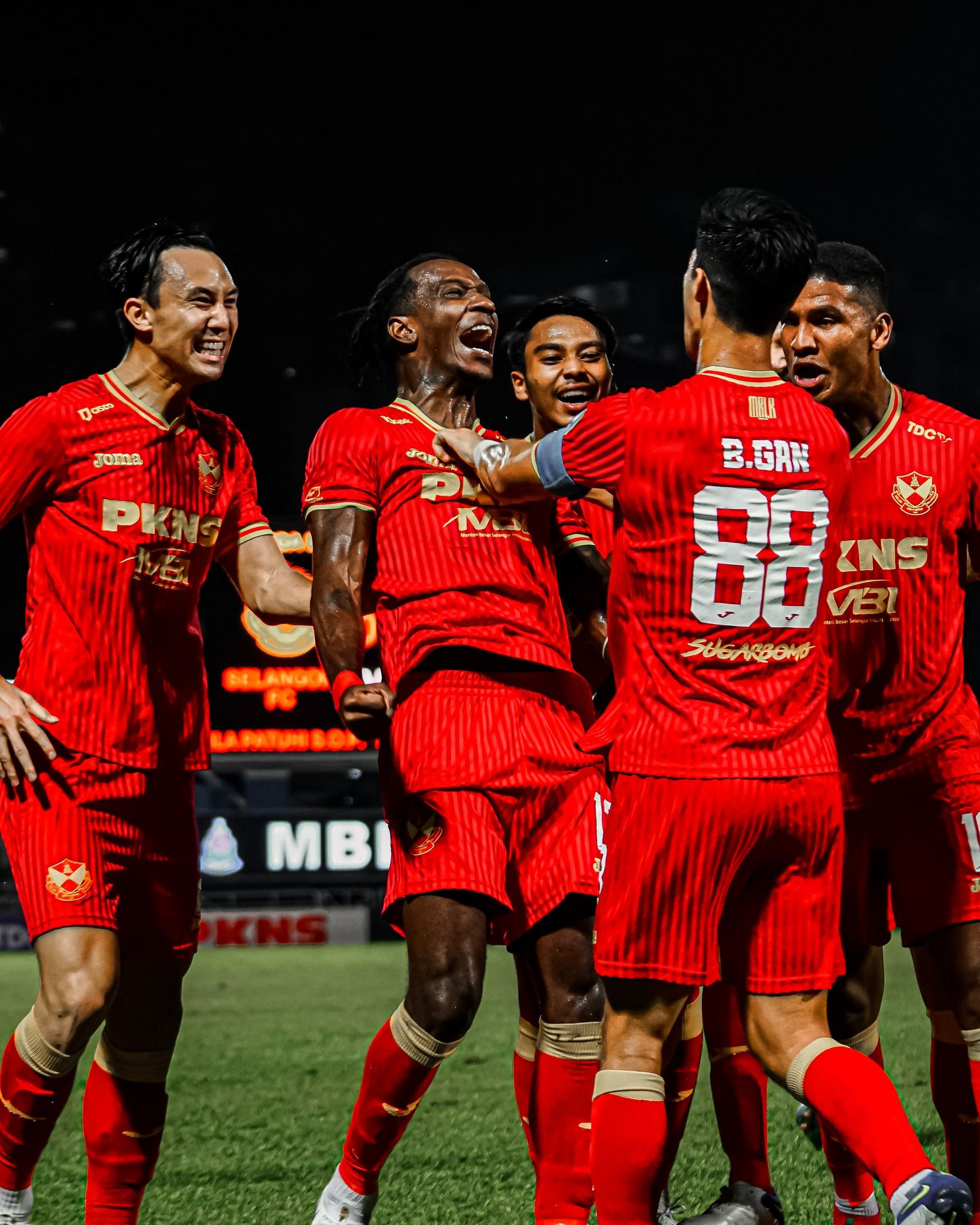 Brendan pencetus kemenangan 7-0 Selangor ke atas Sarawak United
