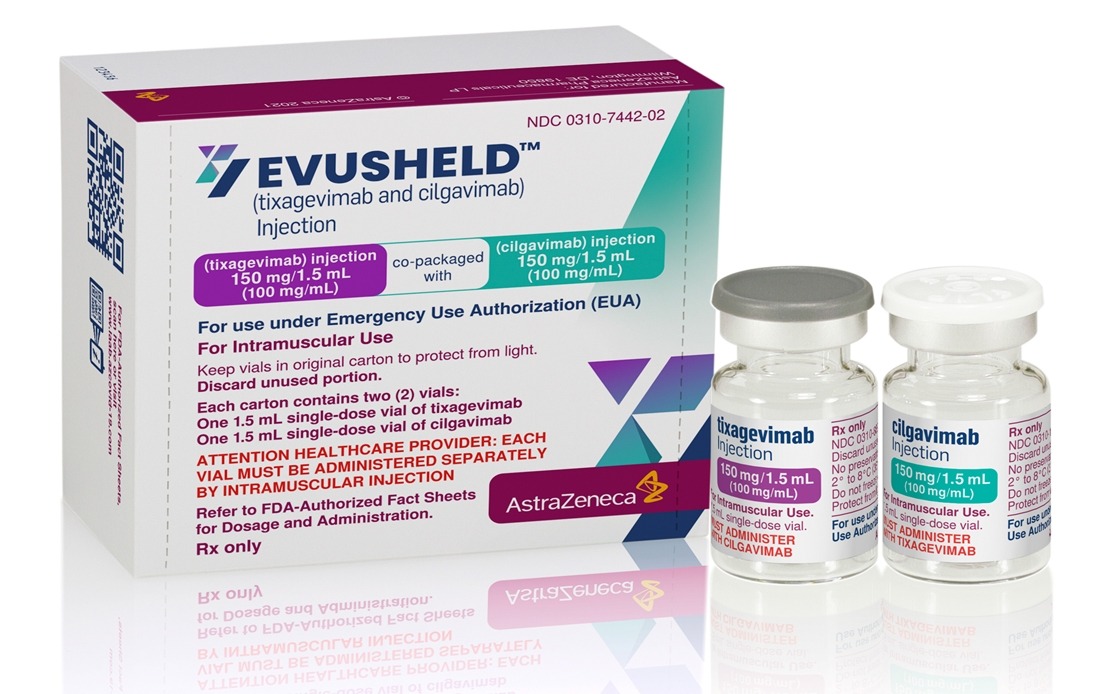 Covid-19: Evusheld antibody treatment soon — KJ
