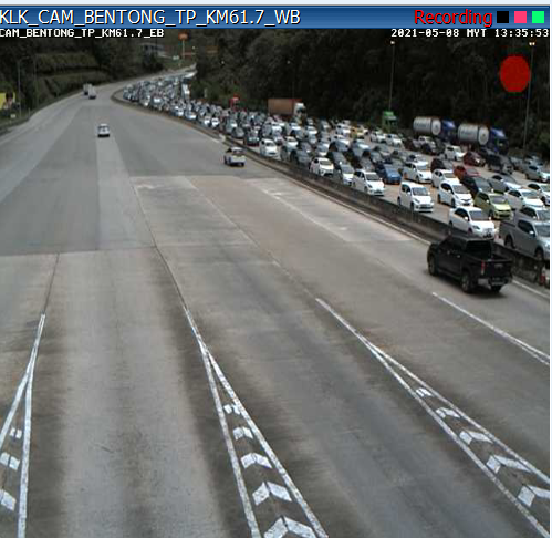 இ.சி.ஆர்.எல். கட்டுமானம்- கே.எல்.-காராக் நெடுஞ்சாலை இன்றிரவு தற்காலிகமாக மூடப்படும்