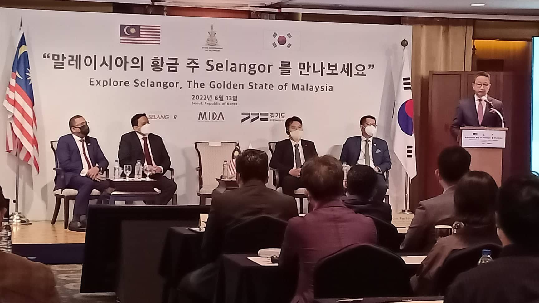 邓章钦率团韩国招商 投资雪等于投资东南亚