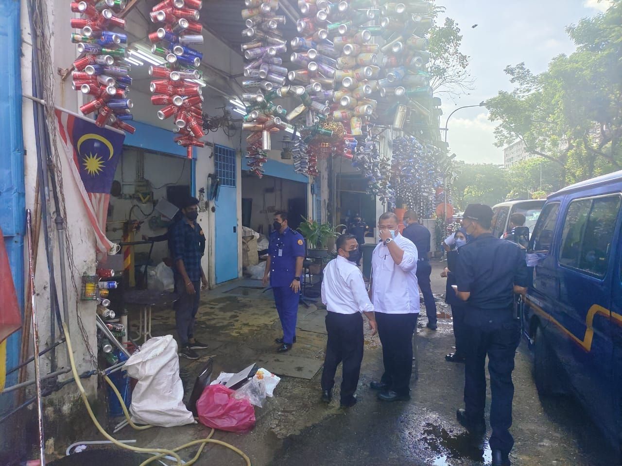 பெட்டாலிங் ஜெயாவில் டிங்கியைத் தடுக்கும் நடவடிக்கையில் ஒன்பது அபராதங்கள் வழங்கப்பட்டன