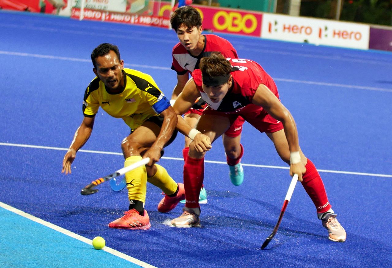 Piala Asia: Pasukan hoki lelaki Malaysia tewas 1-2 kepada Korea Selatan