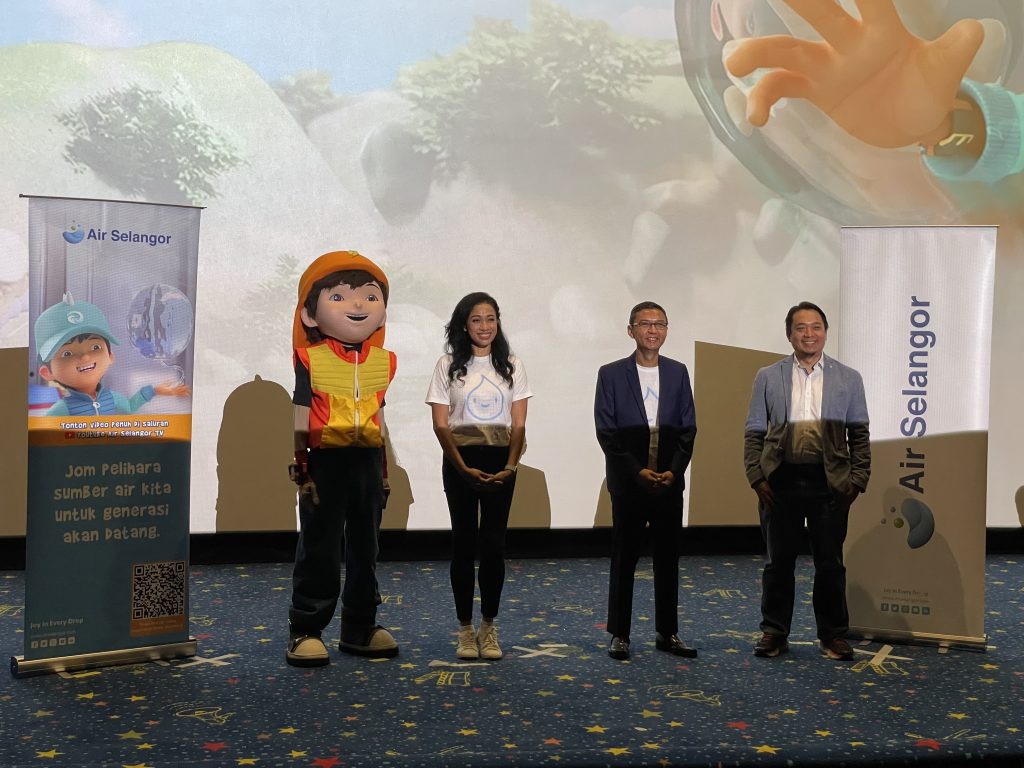 BoBoiBoy superheroes continue to help Air Selangor awareness campaign