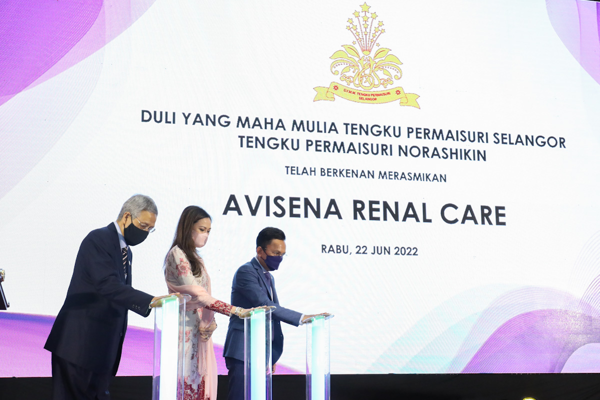 Tengku Permaisuri Selangor berkenan rasmi Avisena Renal Care