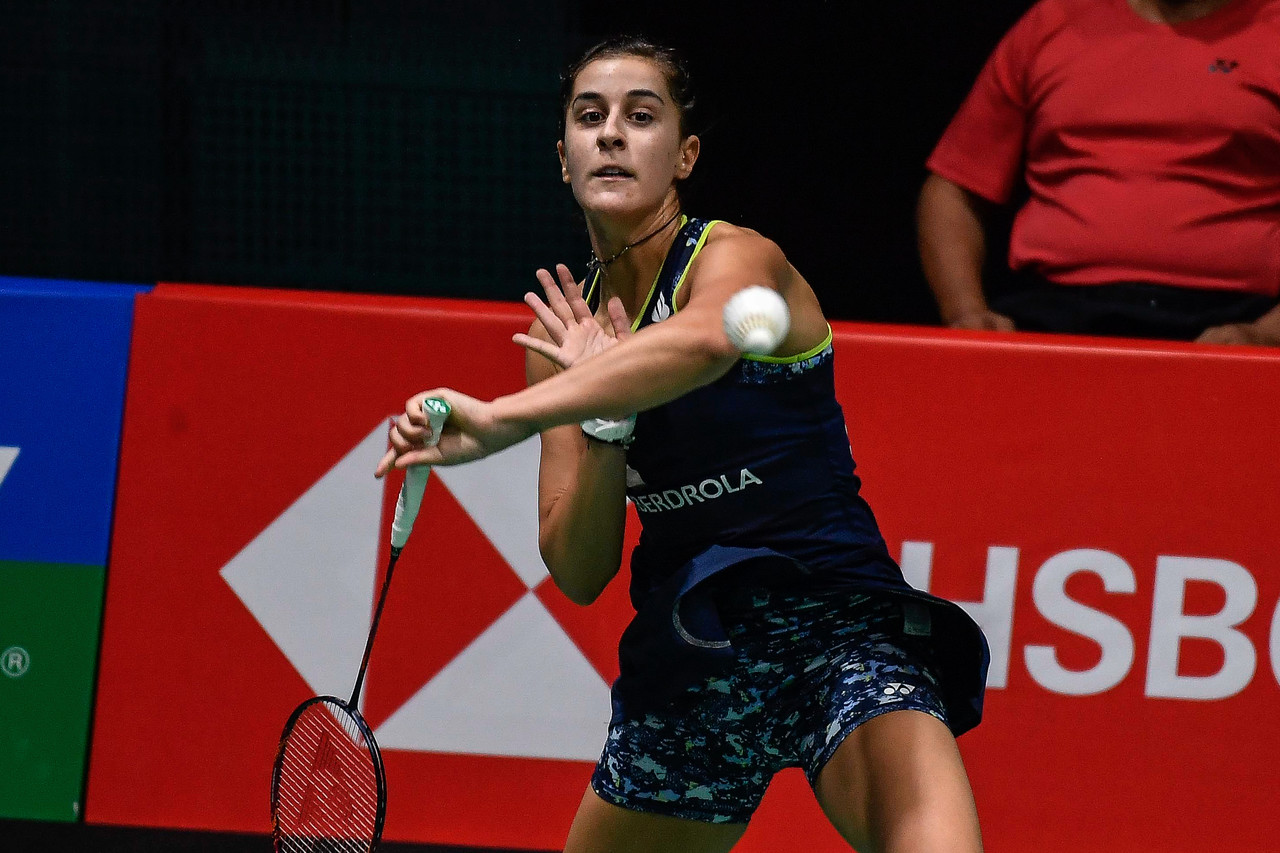 Carolina Marin adopts steady approach in her badminton comeback