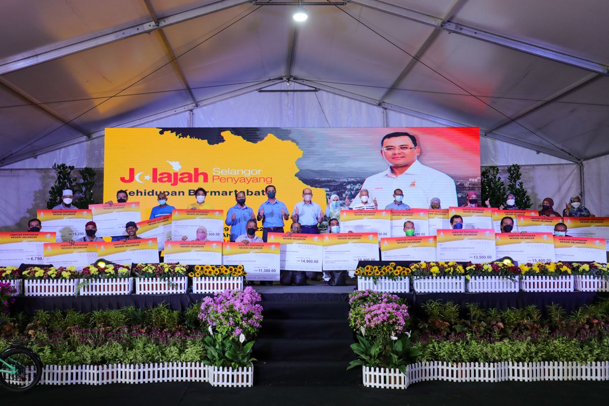 ஜெலாஜா சிலாங்கூர் பென்யாயாங் திட்டம்- விவசாயிகளுக்கு வெ.20 லட்சம் நிதியுதவி