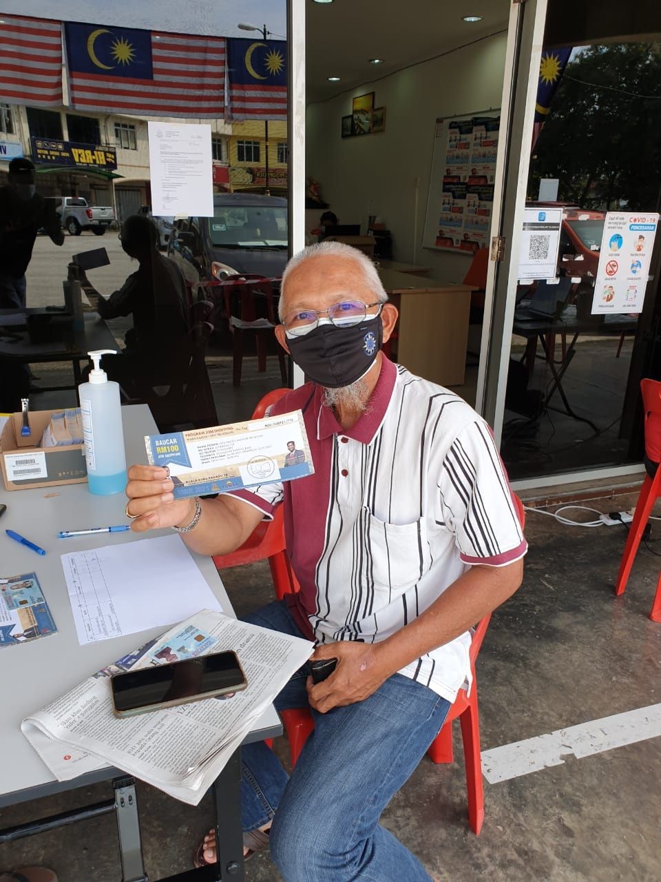 கின்ராரா தொகுதியில் 1,800 பேருக்கு ஜோம் ஷோப்பிங் பற்றுச்சீட்டுகள் விநியோகம்