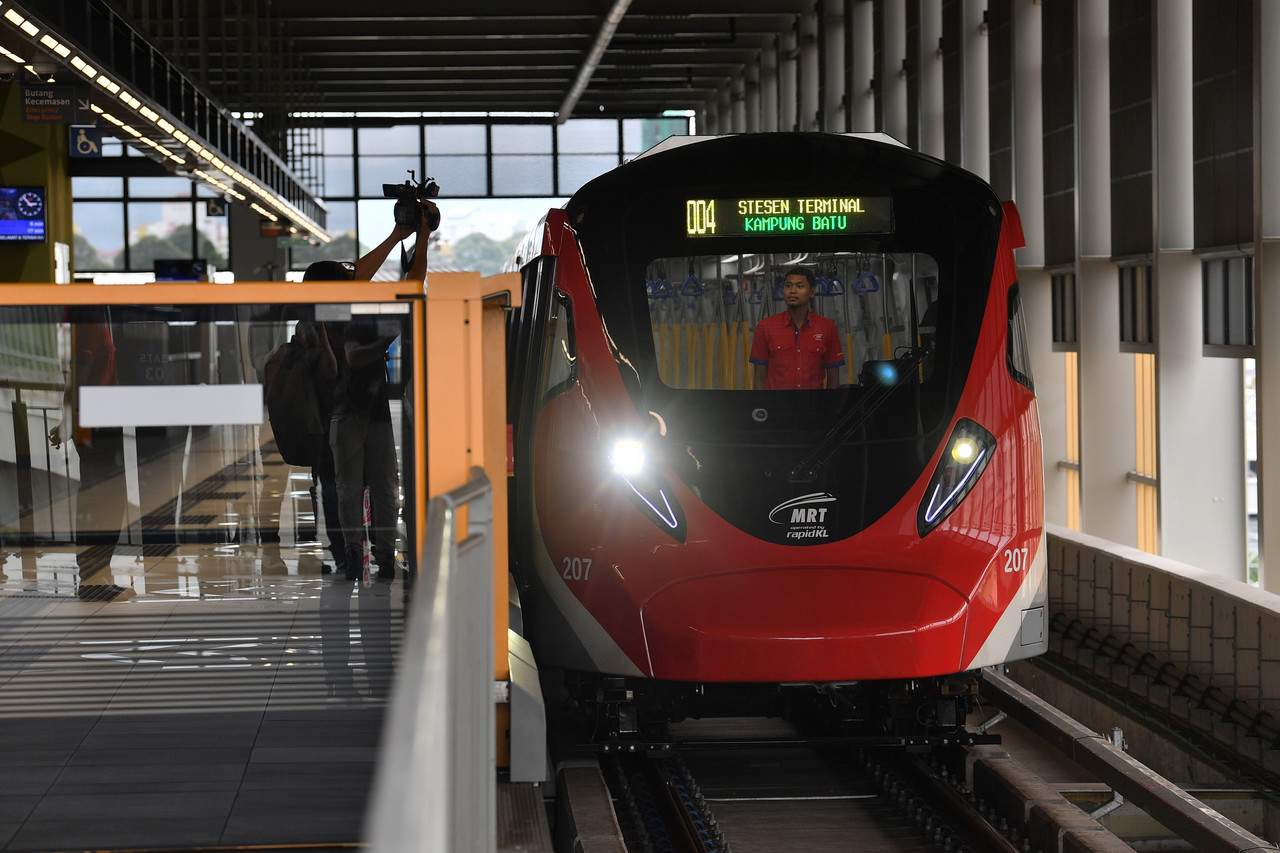 Putrajaya MRT daily ridership increases 305 pct — MOT