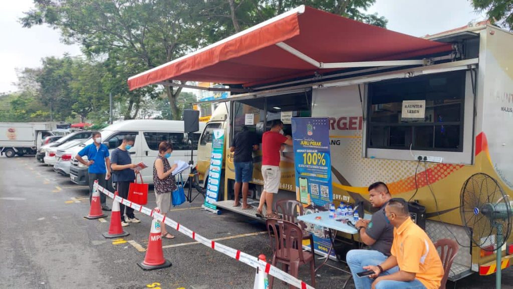 MPKj mobile counters in some locations this week