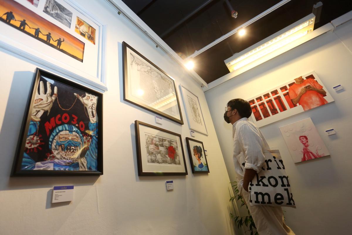 Pameran Sembuh platform perupa muda tonjol bakat seni