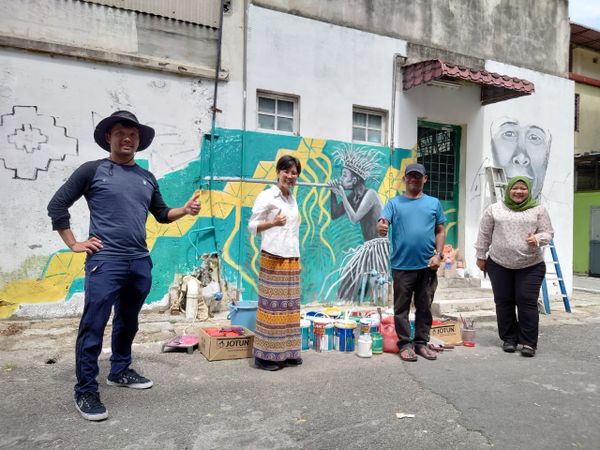 新古毛镇将添新景点 绘原住民文化壁画