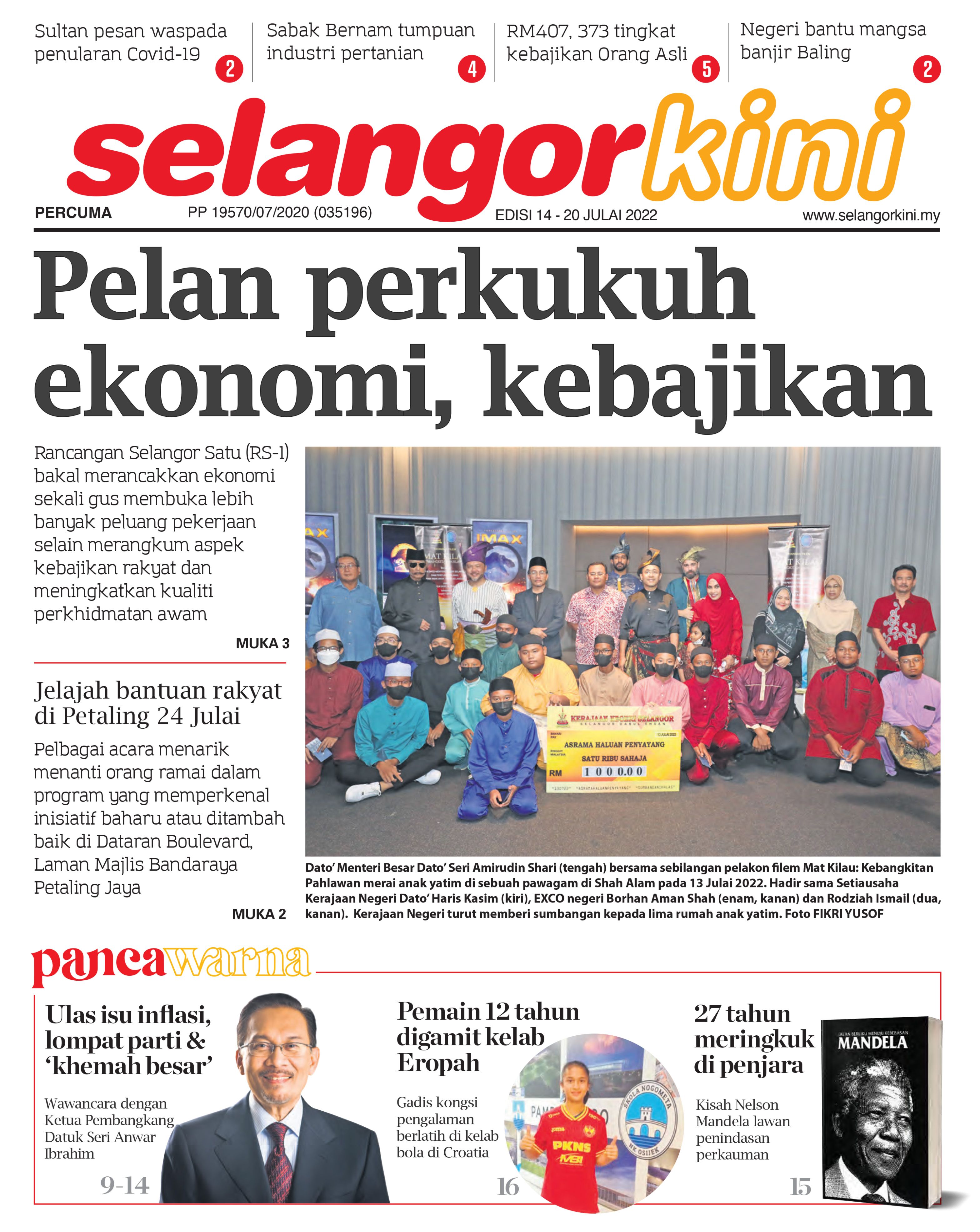 Selangorkini 14 - 20 Julai 2022