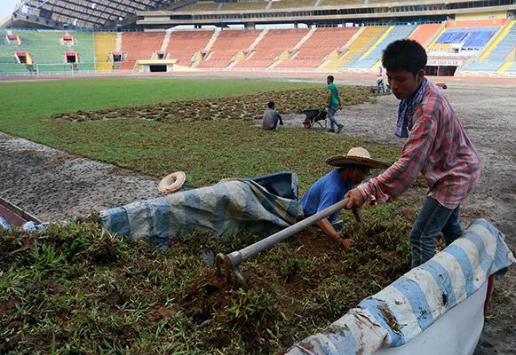 Issue of damaged stadium an issue since previous administration, state spends much on repairs — MB