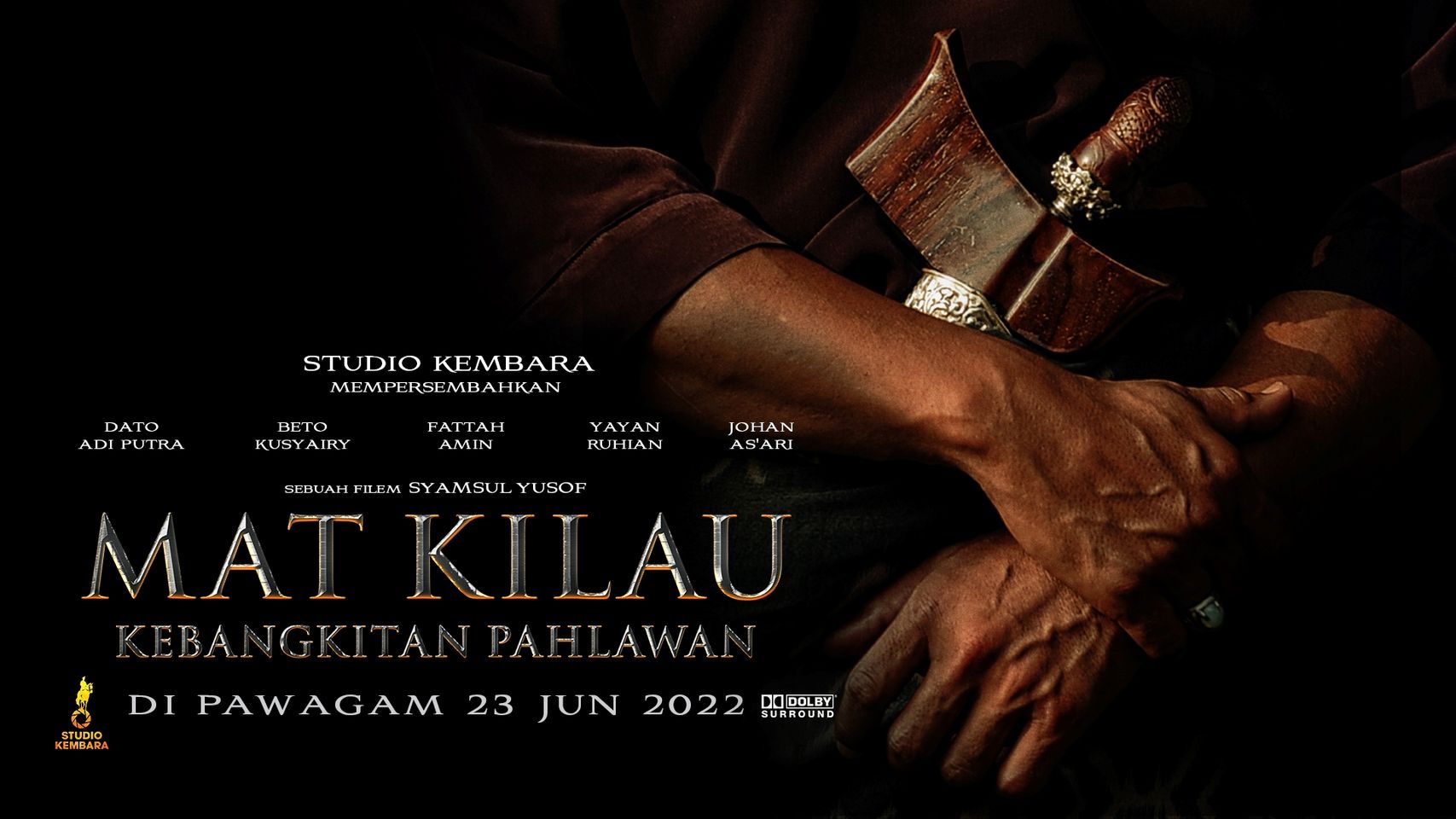 Penerbit filem Mat Kilau mohon maaf, akui terlepas pandang logo Finas