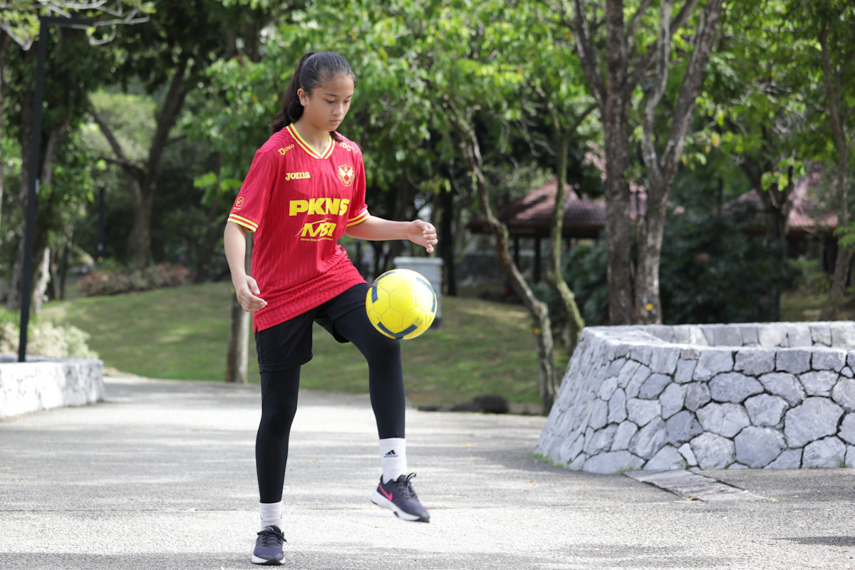 Qaseh Rania cipta rekod jadi penjaring termuda Liga Super Wanita FAS