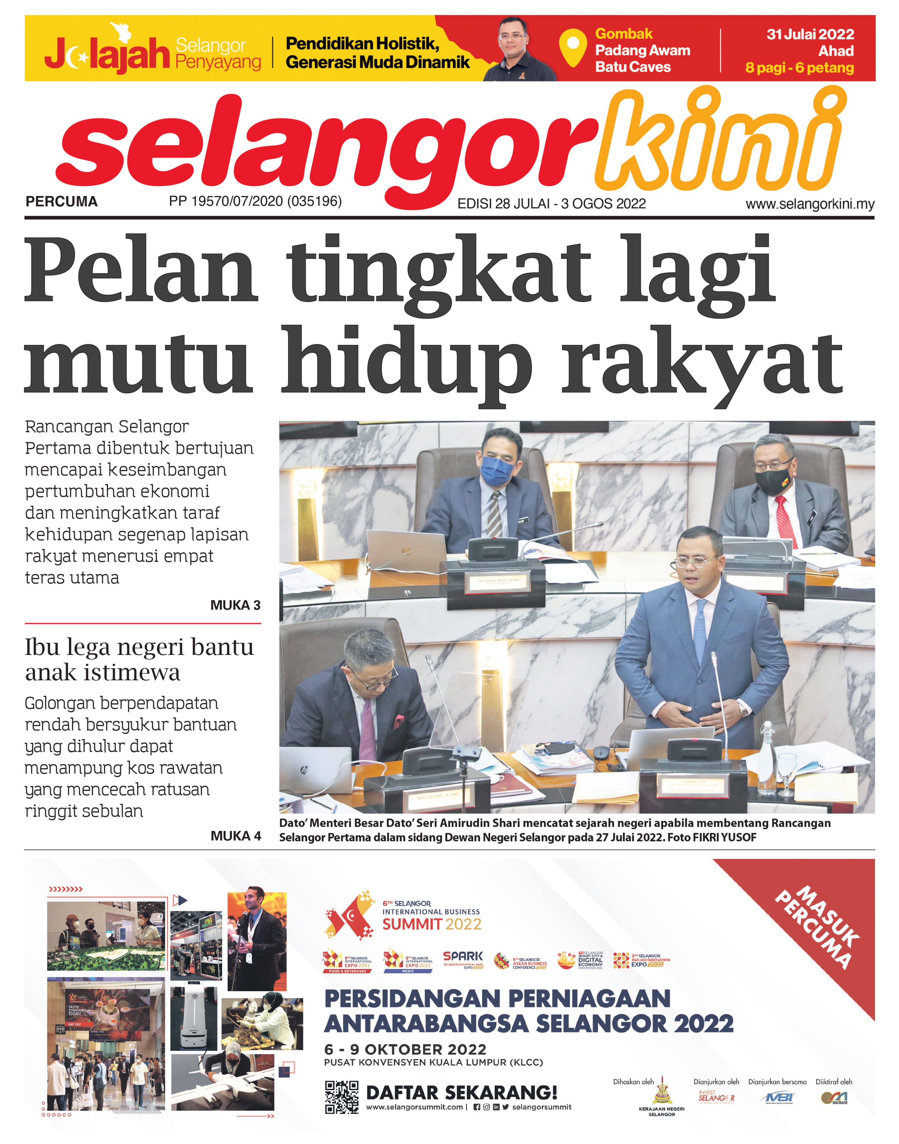Selangorkini 28 Julai - 3 Ogos 2022