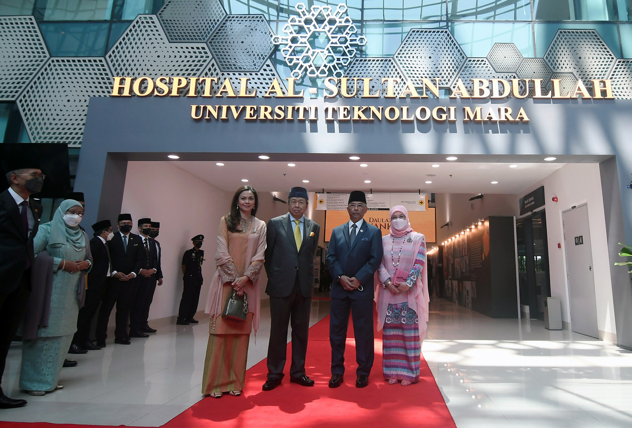 King wants Al-Sultan Abdullah Hospital to develop own healthcare approaches, vaccines