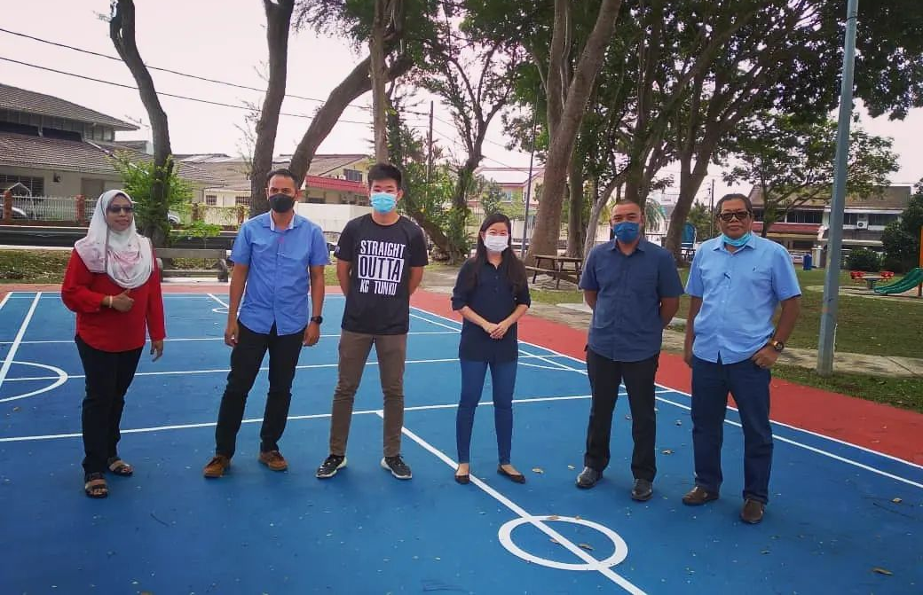 ADN Kampung Tunku peruntuk hampir RM30,000 naik taraf gelanggang sukan