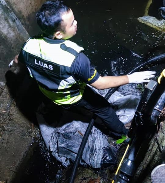 Tindakan pantas LUAS berjaya halang pencemaran bau di Sungai Selangor
