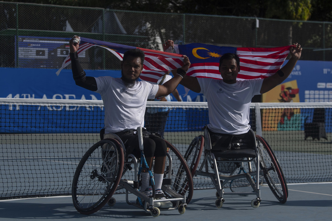 APG 2022: Yusshazwan proves disability is no obstacle by winning first ever gold in wheelchair tennis