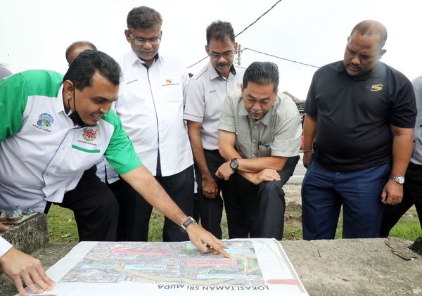 雪州及莎阿南市厅拨款 太子园中短期施工治水