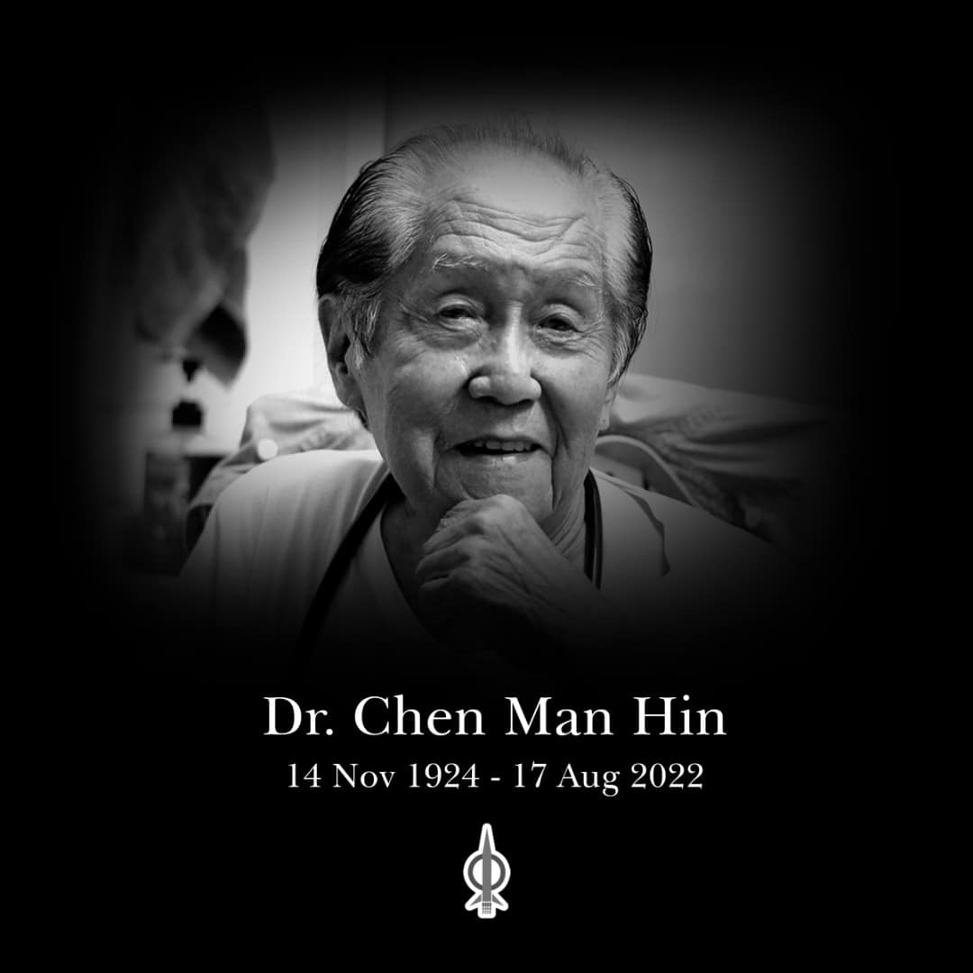 DAP founder Dr Chen Man Hin dies