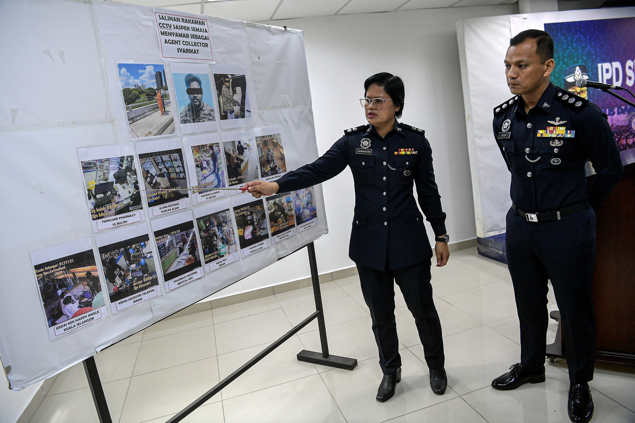 Police nab robber with many faces, involving losses of over RM94,000